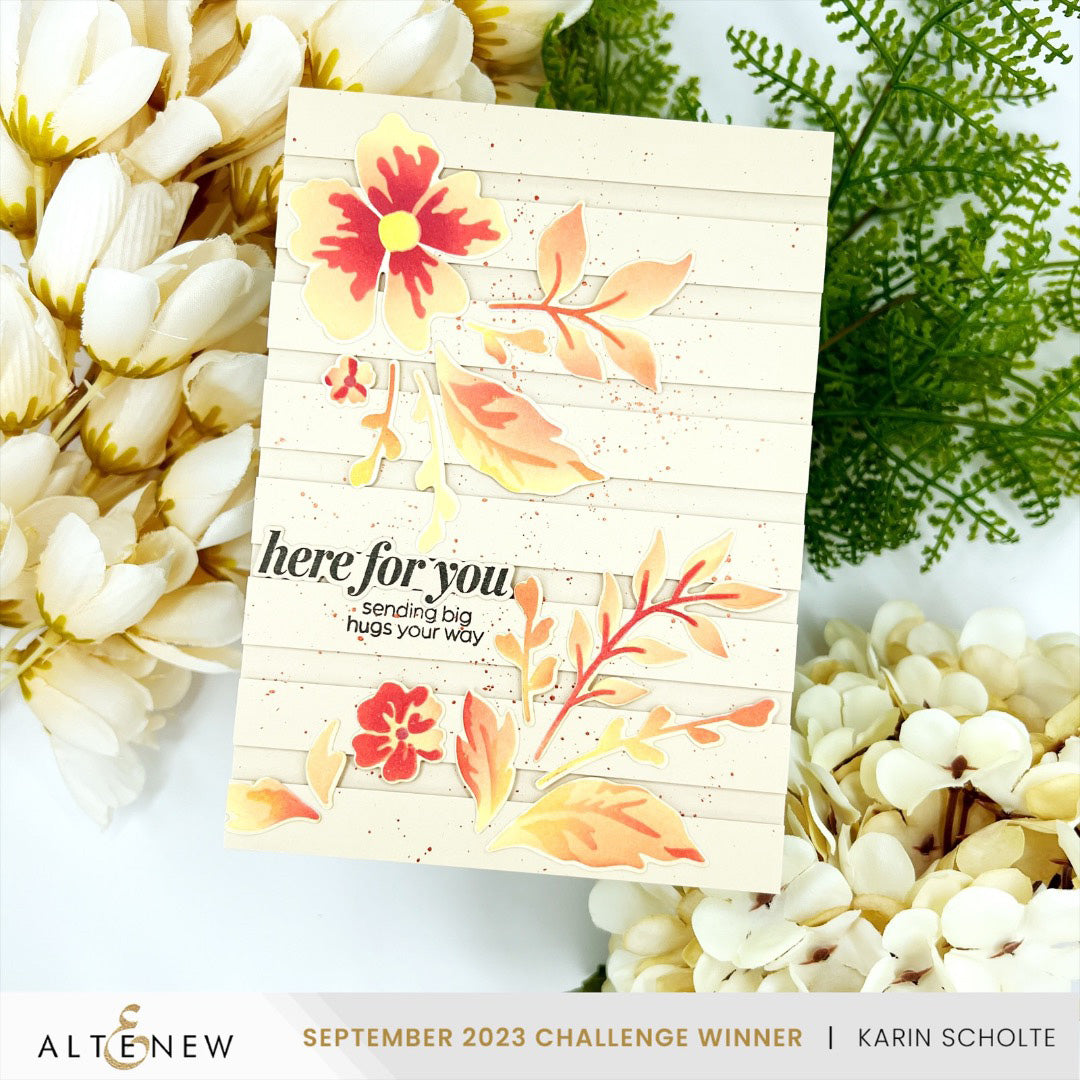 Dynamic Duo Bundle Dynamic Duo: Painted Floral Swag & Add-on Die Bundle
