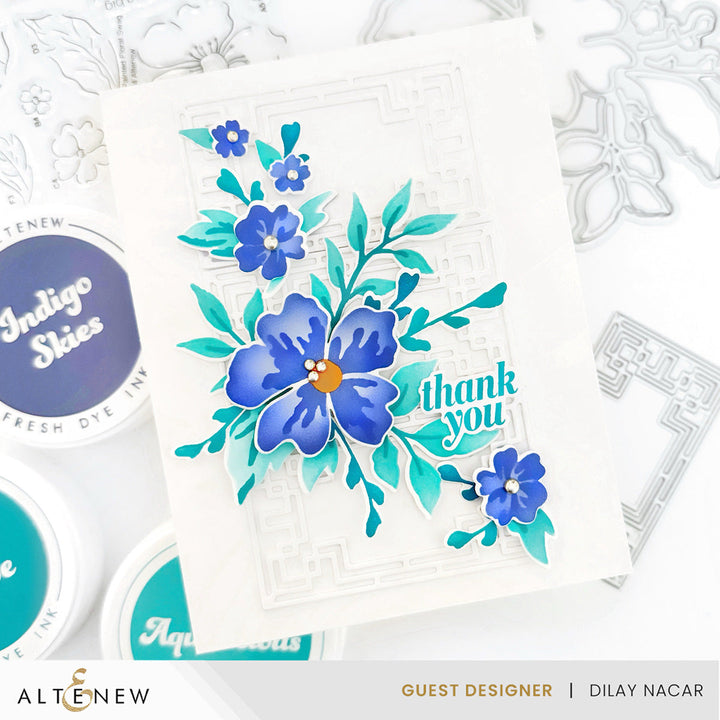 Dynamic Duo Bundle Dynamic Duo: Painted Floral Swag & Add-on Die Bundle