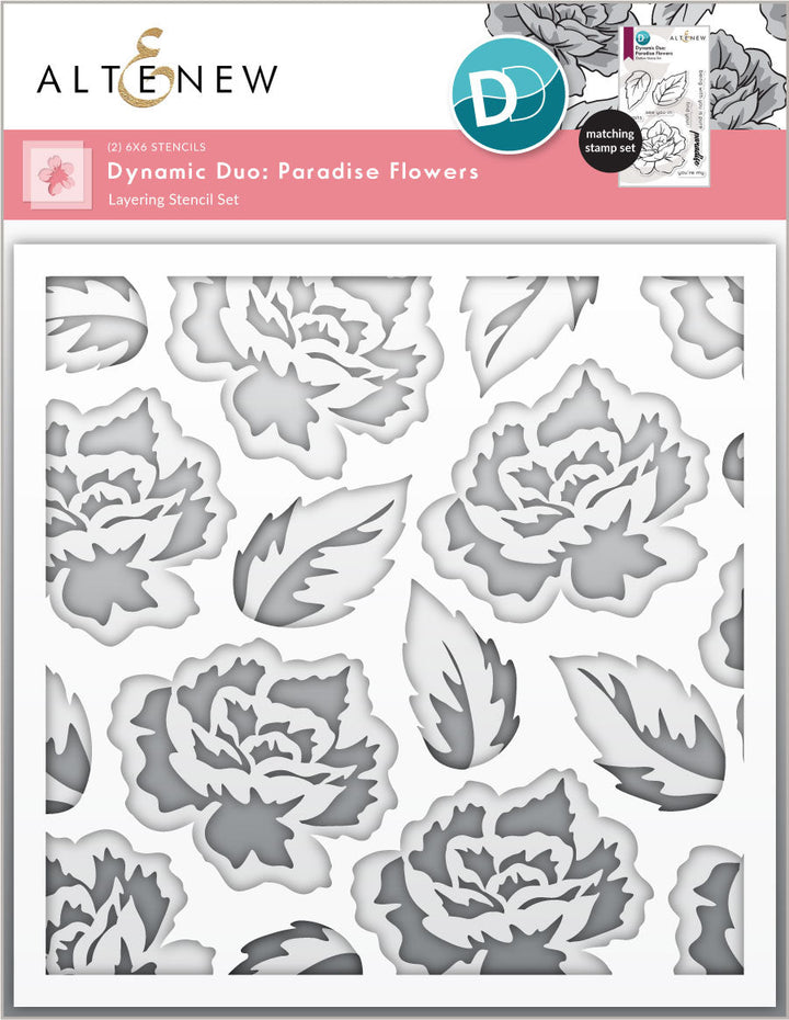 Dynamic Duo Bundle Dynamic Duo: Paradise Flowers & Add-on Die Bundle