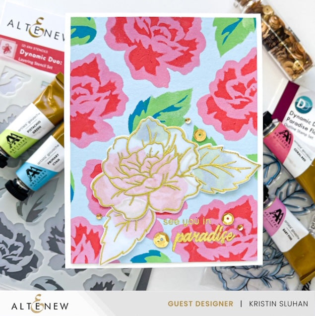Dynamic Duo Bundle Dynamic Duo: Paradise Flowers & Add-on Die Bundle