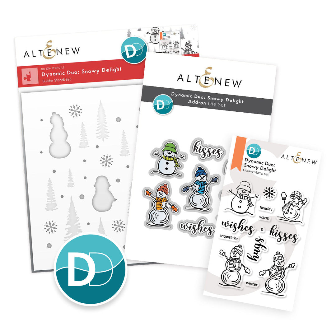 Dynamic Duo Bundle Dynamic Duo: Snowy Delight & Add-on Die Bundle