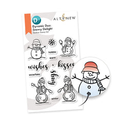Dynamic Duo Bundle Dynamic Duo: Snowy Delight & Add-on Die Bundle