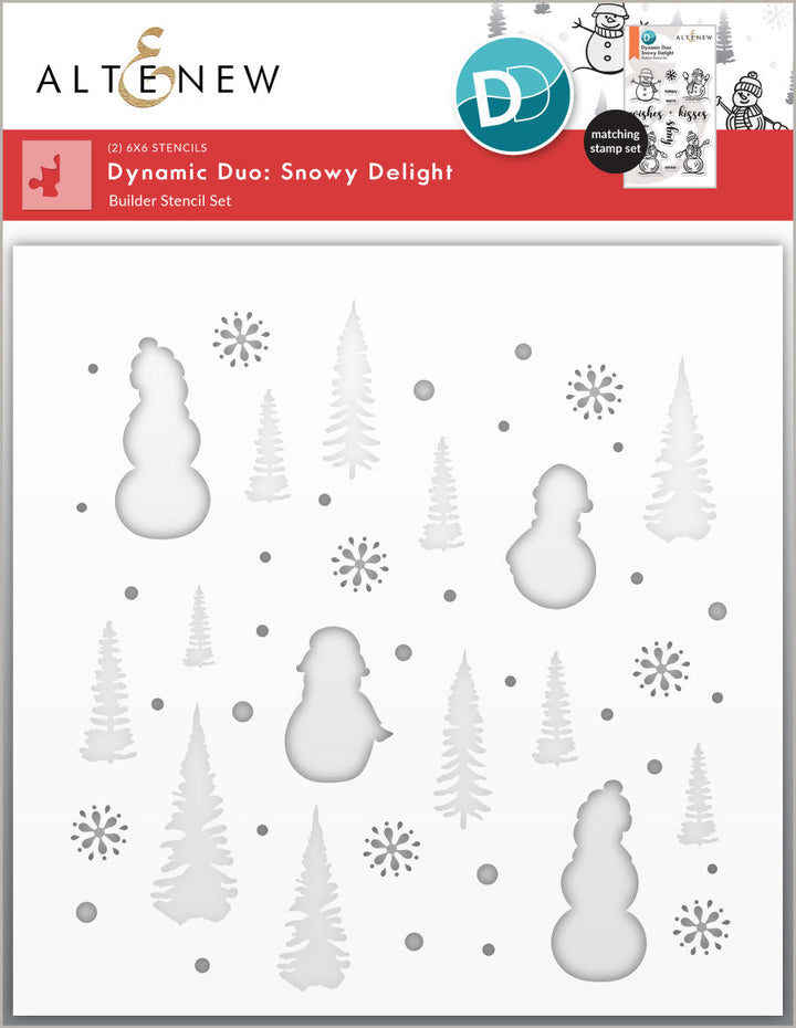 Dynamic Duo Bundle Dynamic Duo: Snowy Delight & Add-on Die Bundle