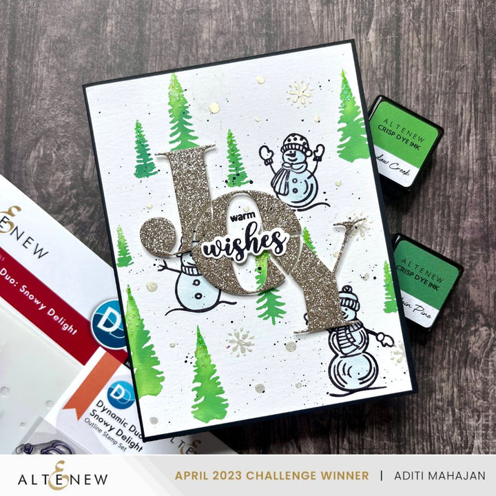 Dynamic Duo Bundle Dynamic Duo: Snowy Delight & Add-on Die Bundle