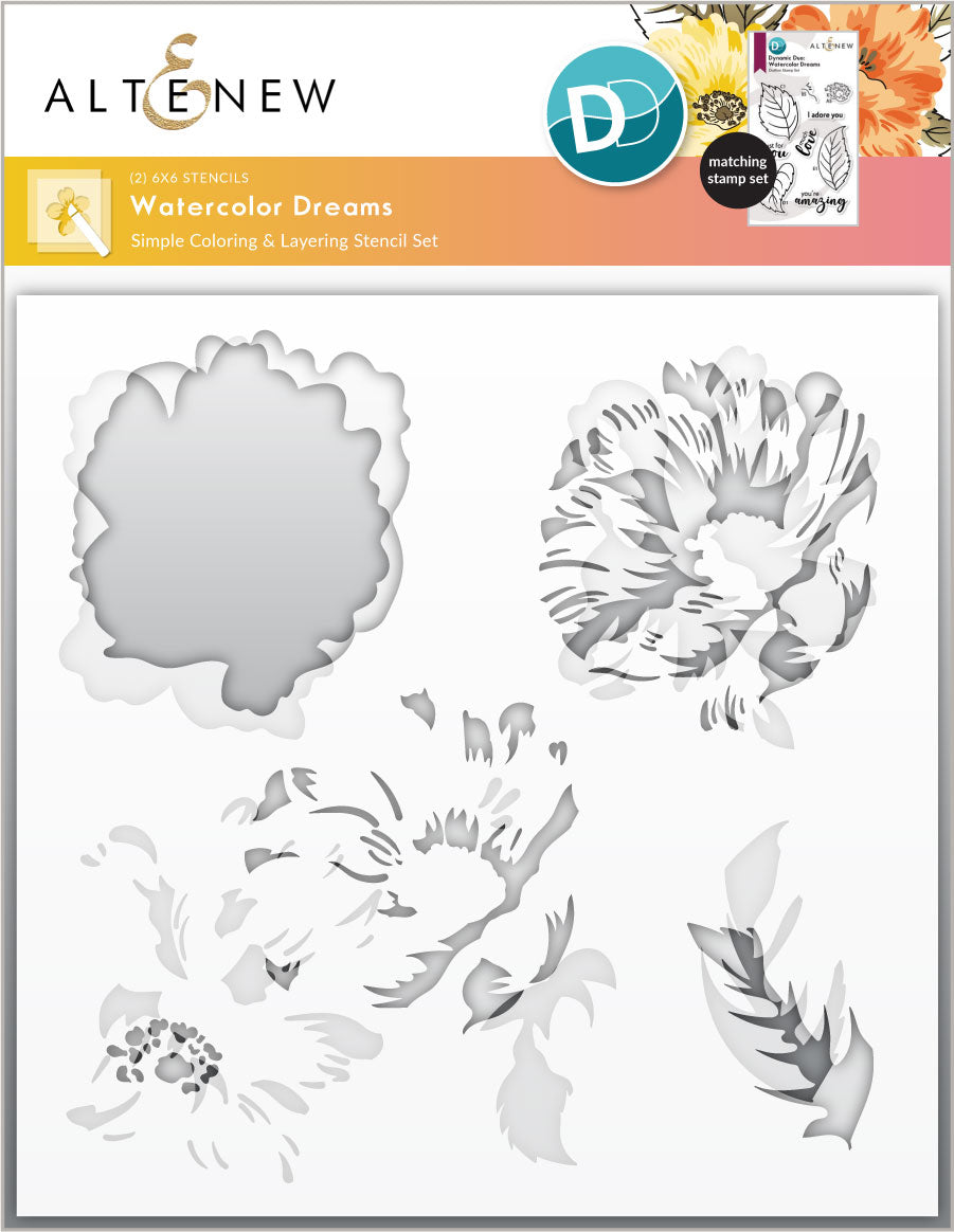 Dynamic Duo Bundle Dynamic Duo: Watercolor Dreams & Add-on Die Bundle