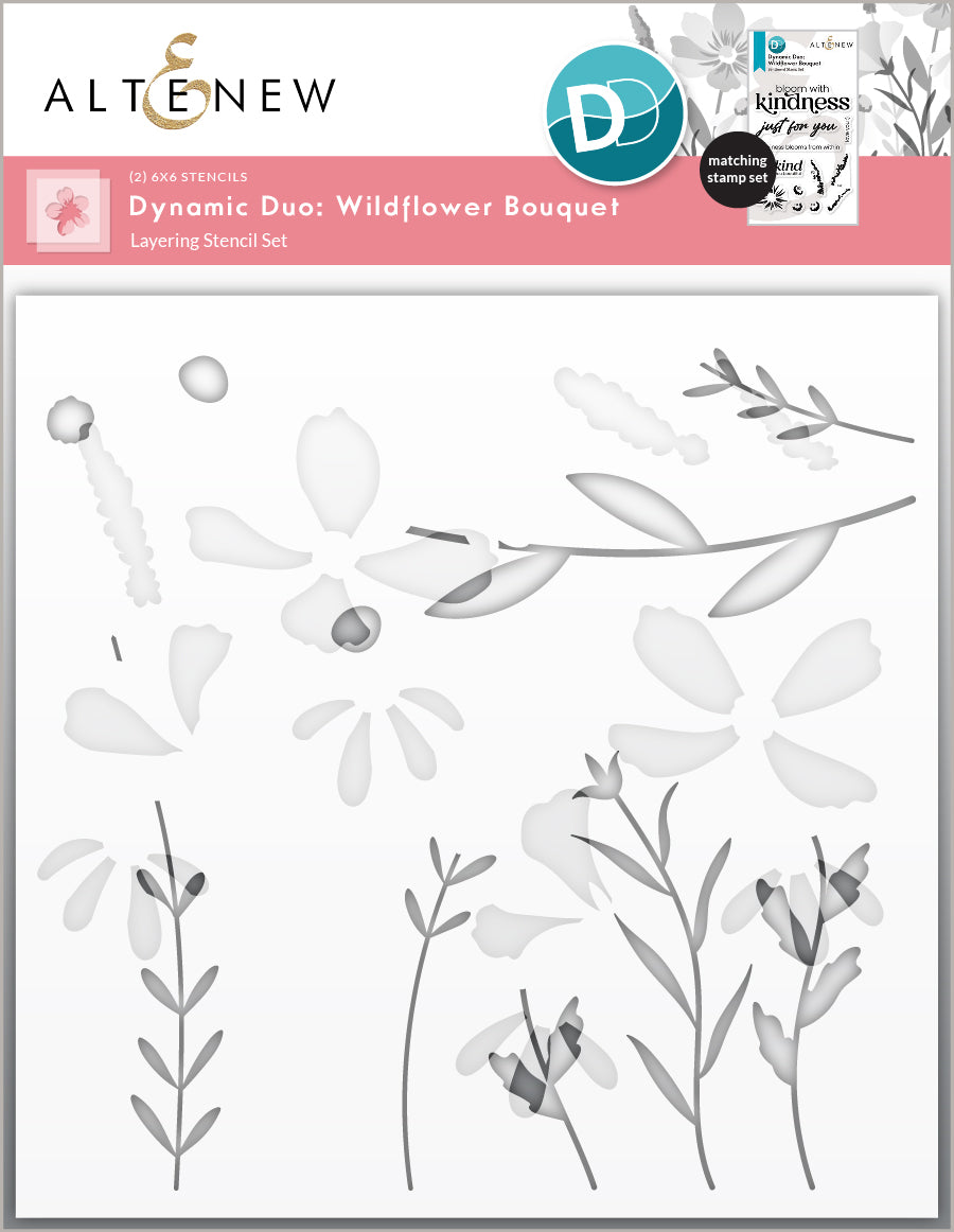 Dynamic Duo Bundle Dynamic Duo: Wildflower Bouquet & Add-on Die Bundle