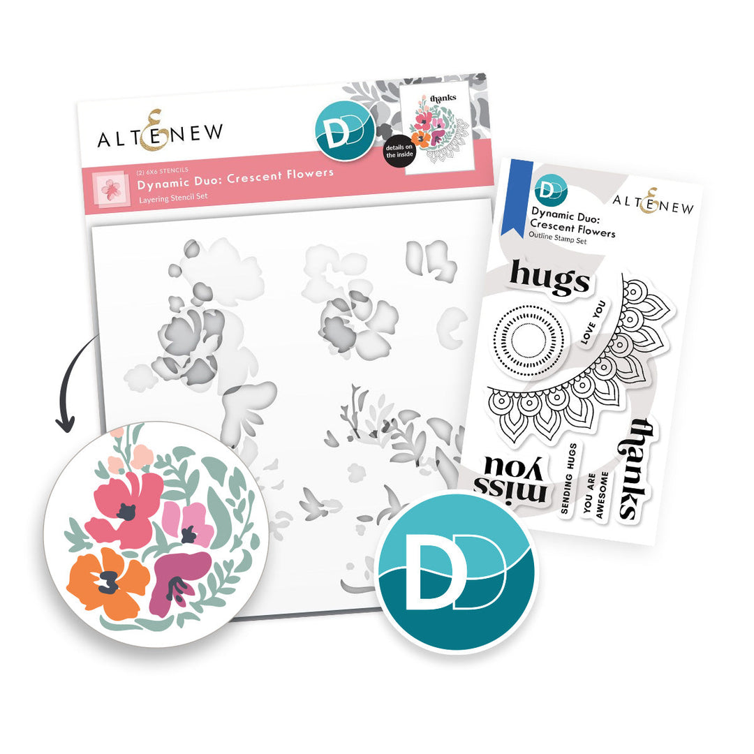 Dynamic Duo Dynamic Duo: Crescent Flowers