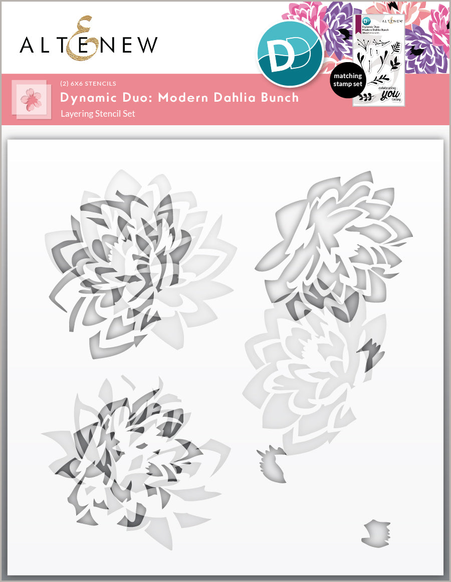 Dynamic Duo Dynamic Duo: Modern Dahlia