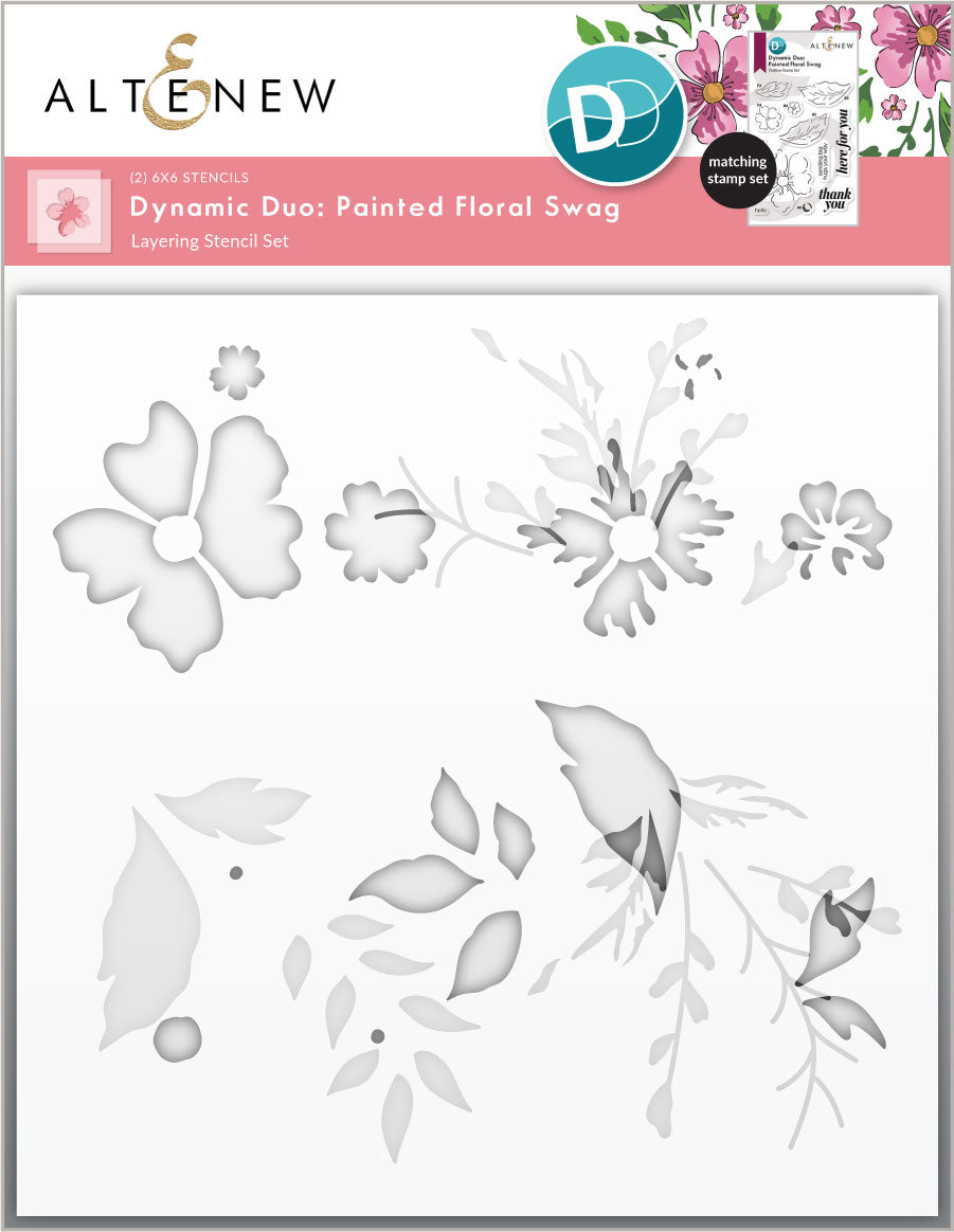 Dynamic Duo Dynamic Duo: Painted Floral Swag