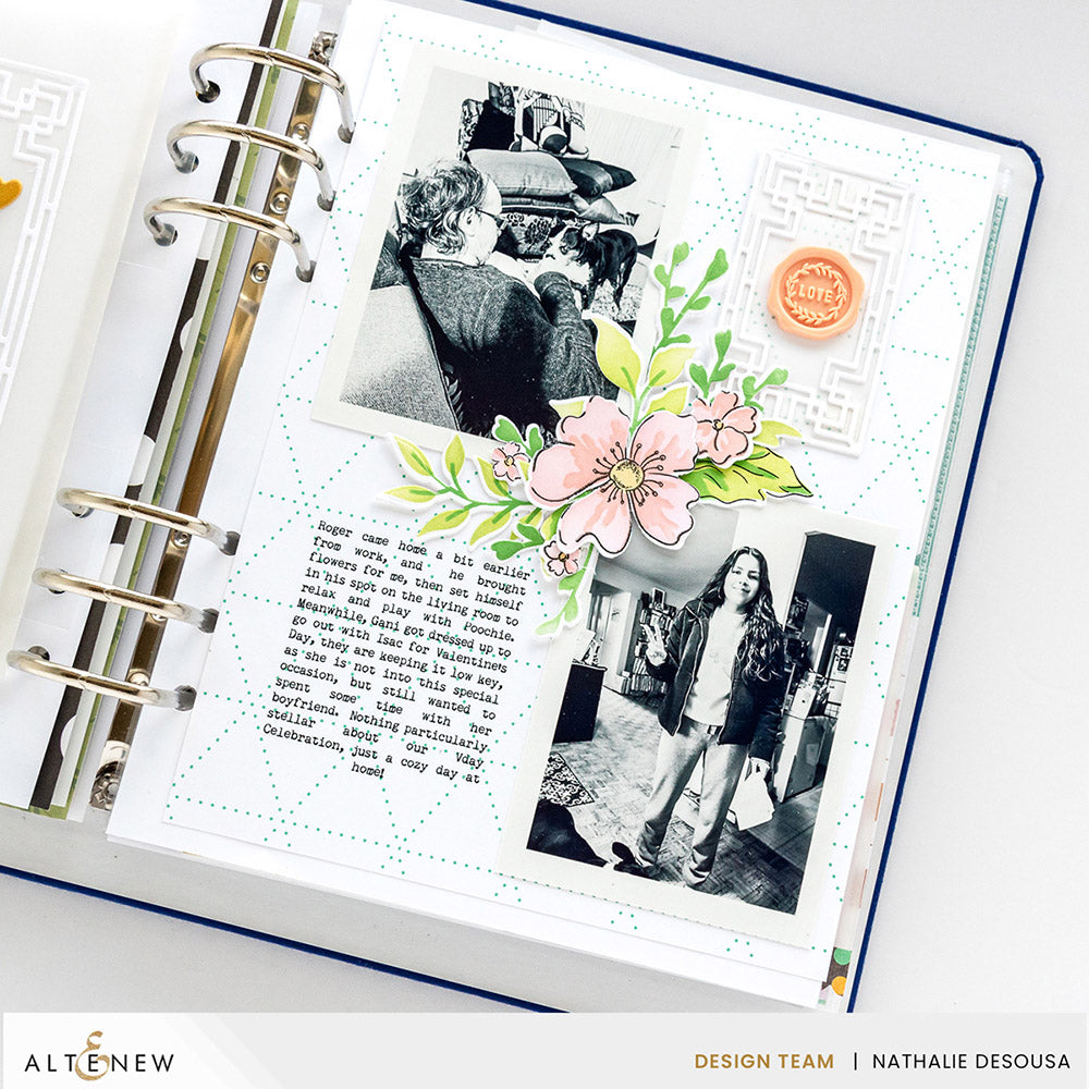 Dynamic Duo Dynamic Duo: Painted Floral Swag