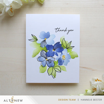 Dynamic Duo Dynamic Duo: Playful Watercolor Flowers