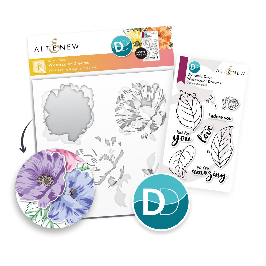 Dynamic Duo Dynamic Duo: Watercolor Dreams