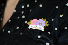 Embellishments Altenew Fan Club Enamel Pin
