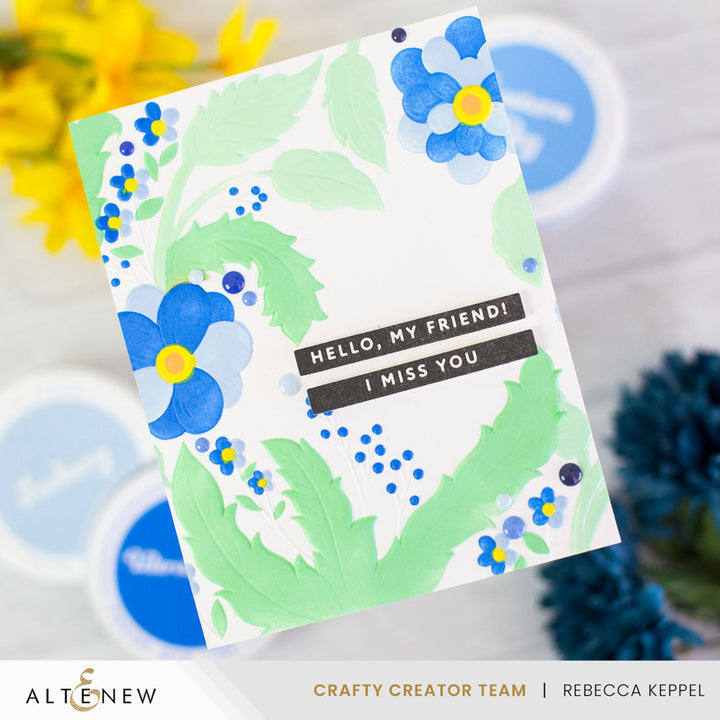 Embellishments Blue Mountains Enamel Dots