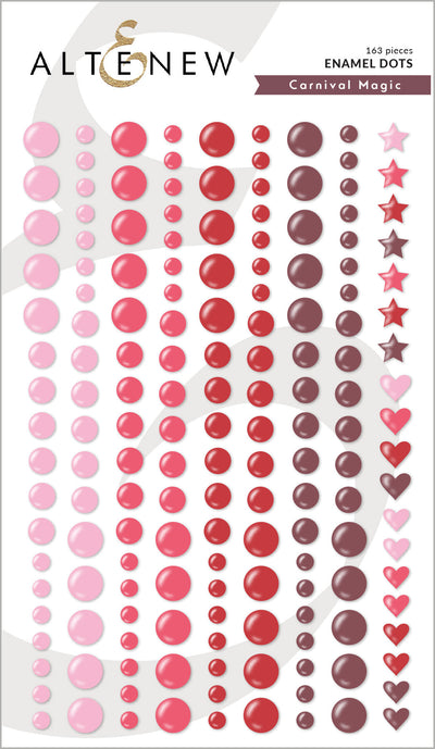 Embellishments Carnival Magic Enamel Dots