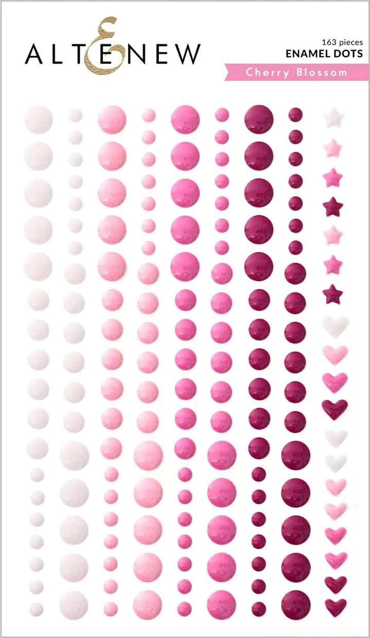 Embellishments Cherry Blossom Enamel Dots