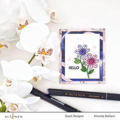 Embellishments Cherry Blossom Enamel Dots