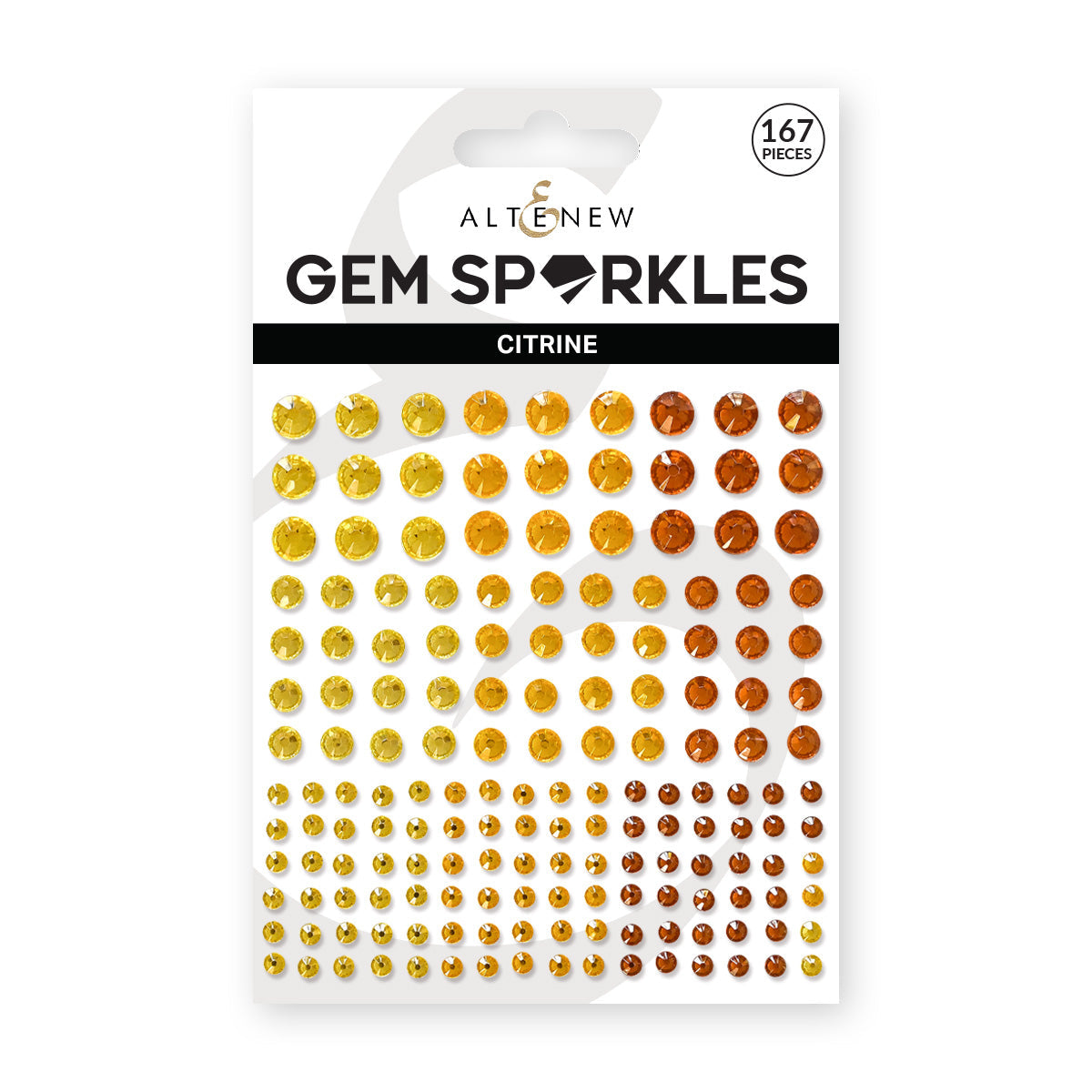 Embellishments Citrine Gem Sparkles