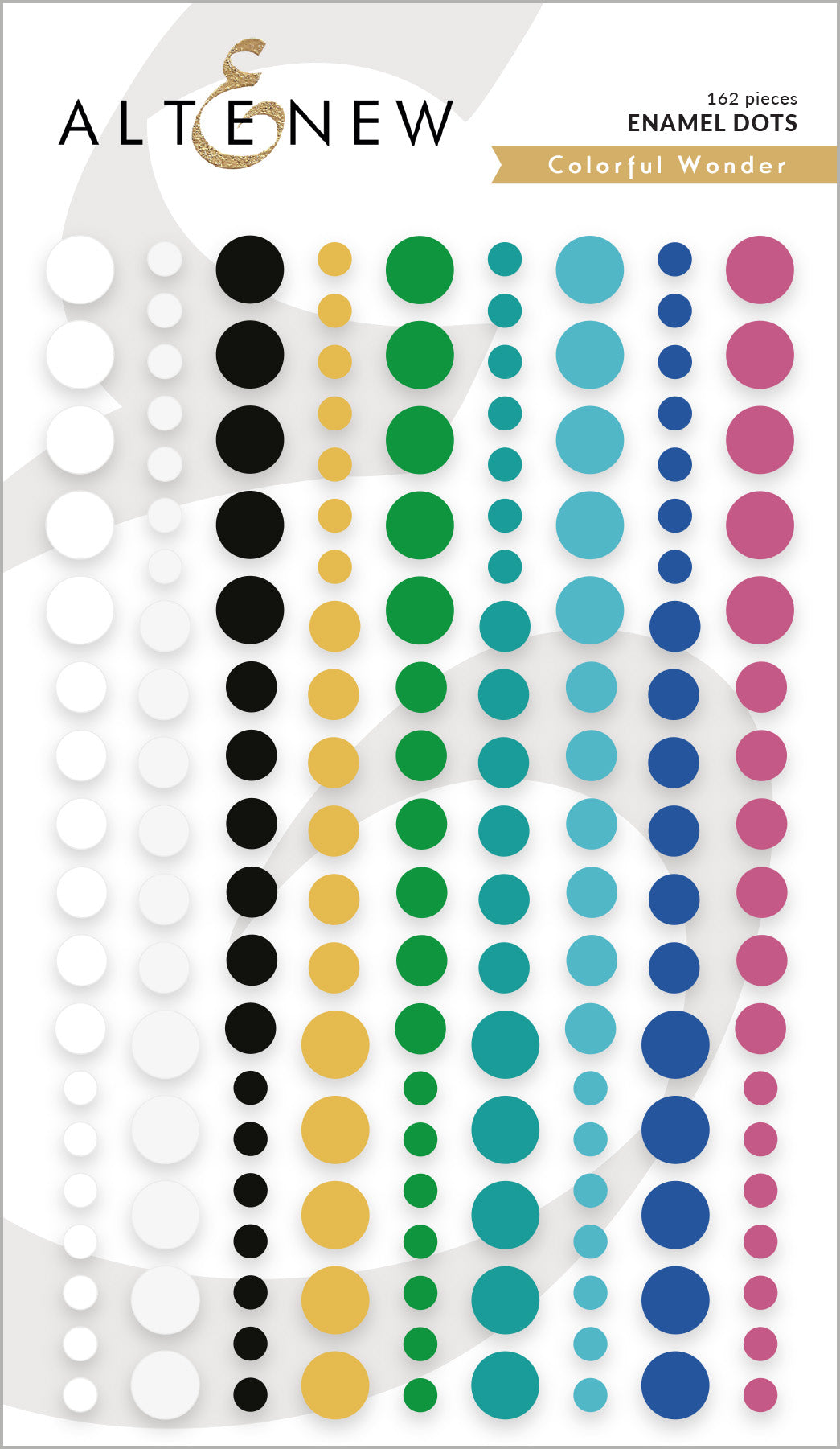 Embellishments Colorful Wonder Enamel Dots