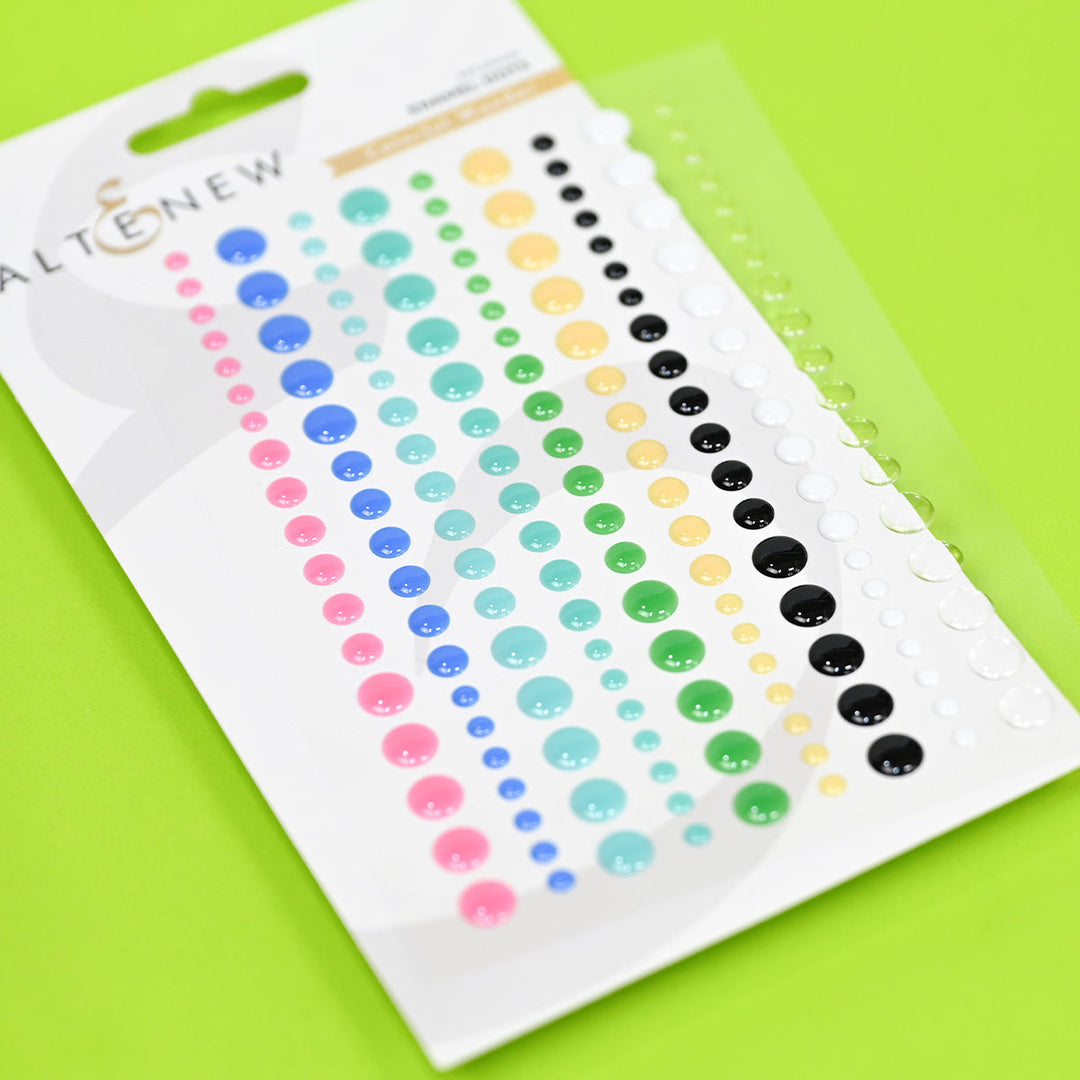 Embellishments Colorful Wonder Enamel Dots