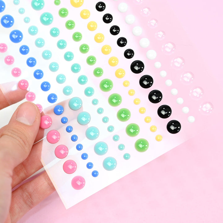 Embellishments Colorful Wonder Enamel Dots