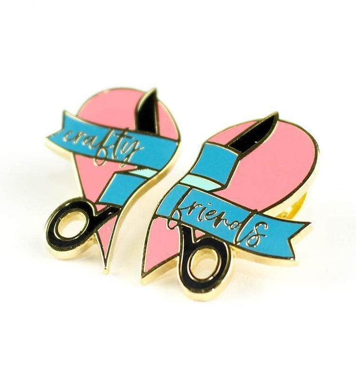 Embellishments Crafty Friends Enamel Pin Set