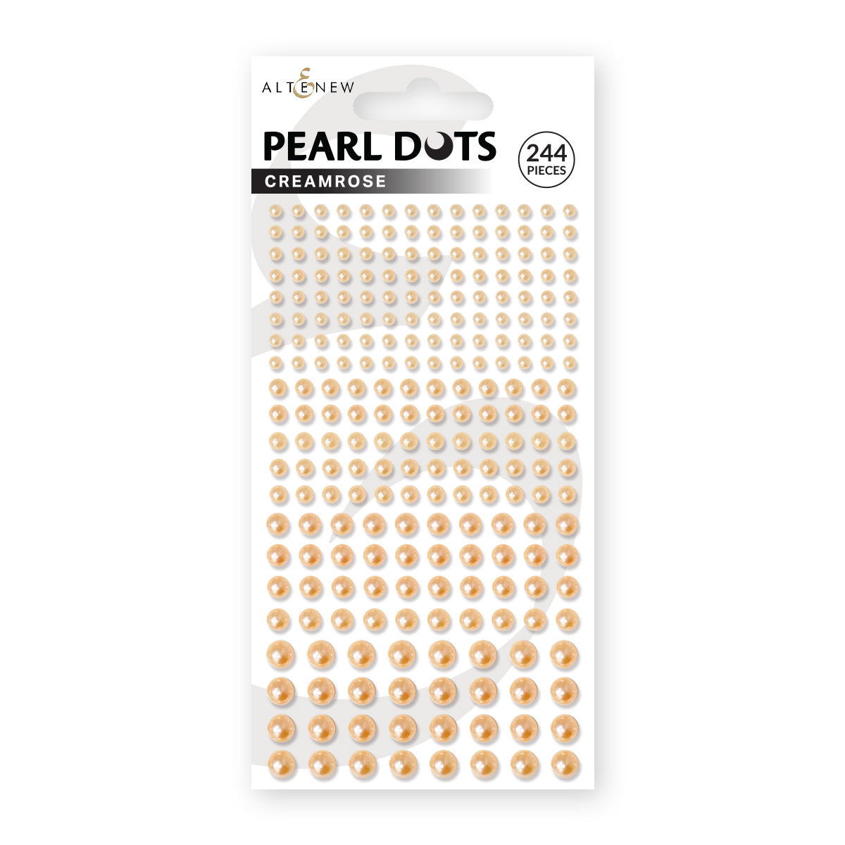 Embellishments Creamrose Pearl Dots