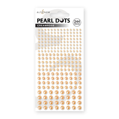 Embellishments Creamrose Pearl Dots