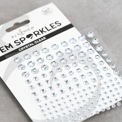 Embellishments Crystal Clear Gem Sparkles