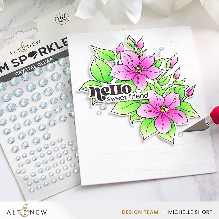 Embellishments Crystal Clear Gem Sparkles
