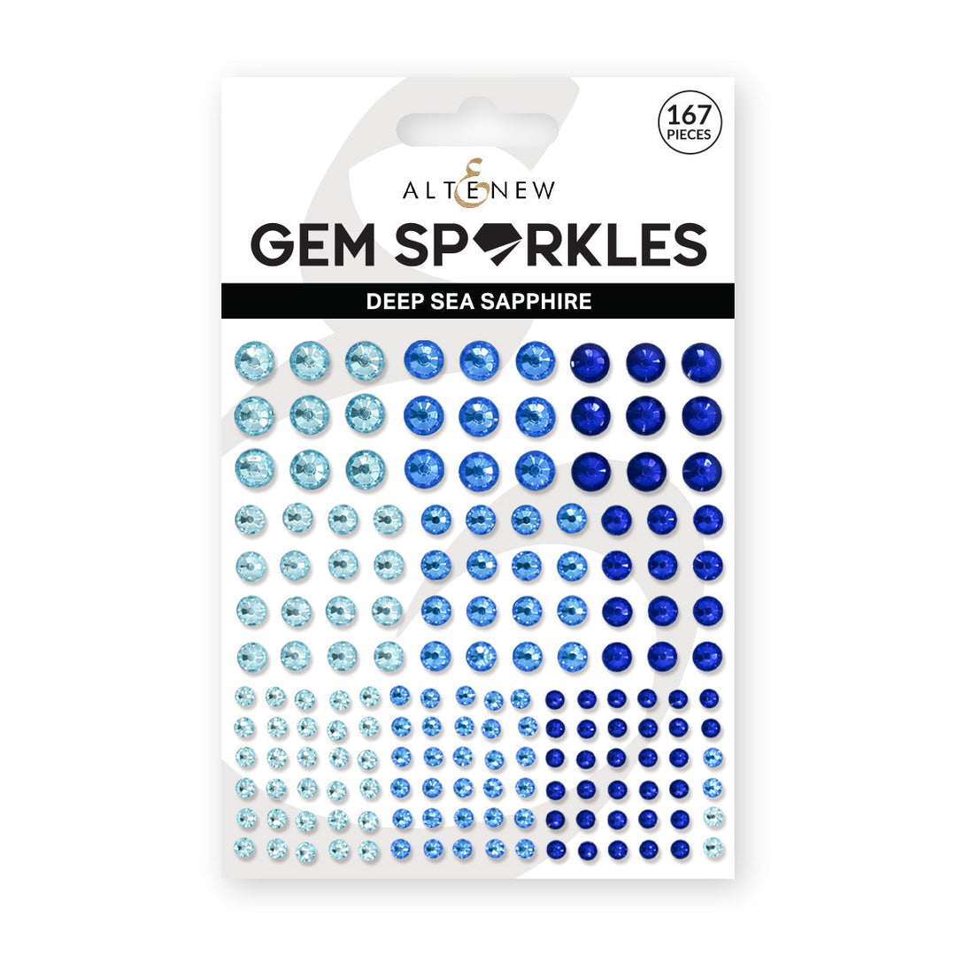 Embellishments Deep Sea Sapphire Gem Sparkles