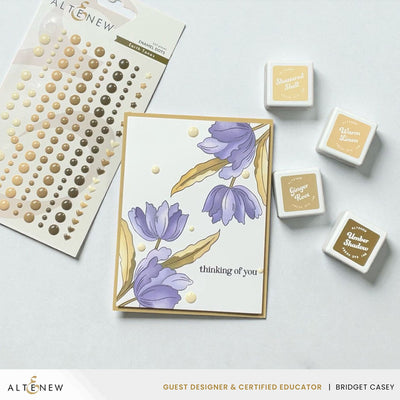 Embellishments Earth Tones Enamel Dots