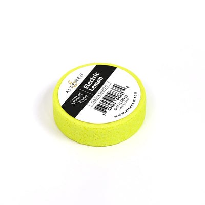 Embellishments Electric Lemon Glitter Tape