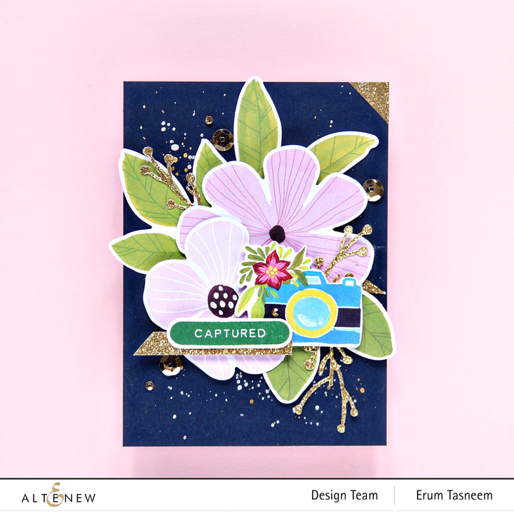 Embellishments Enjoy the Ride Chipboard Alphas