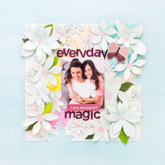 Embellishments Enjoy the Ride Chipboard Alphas