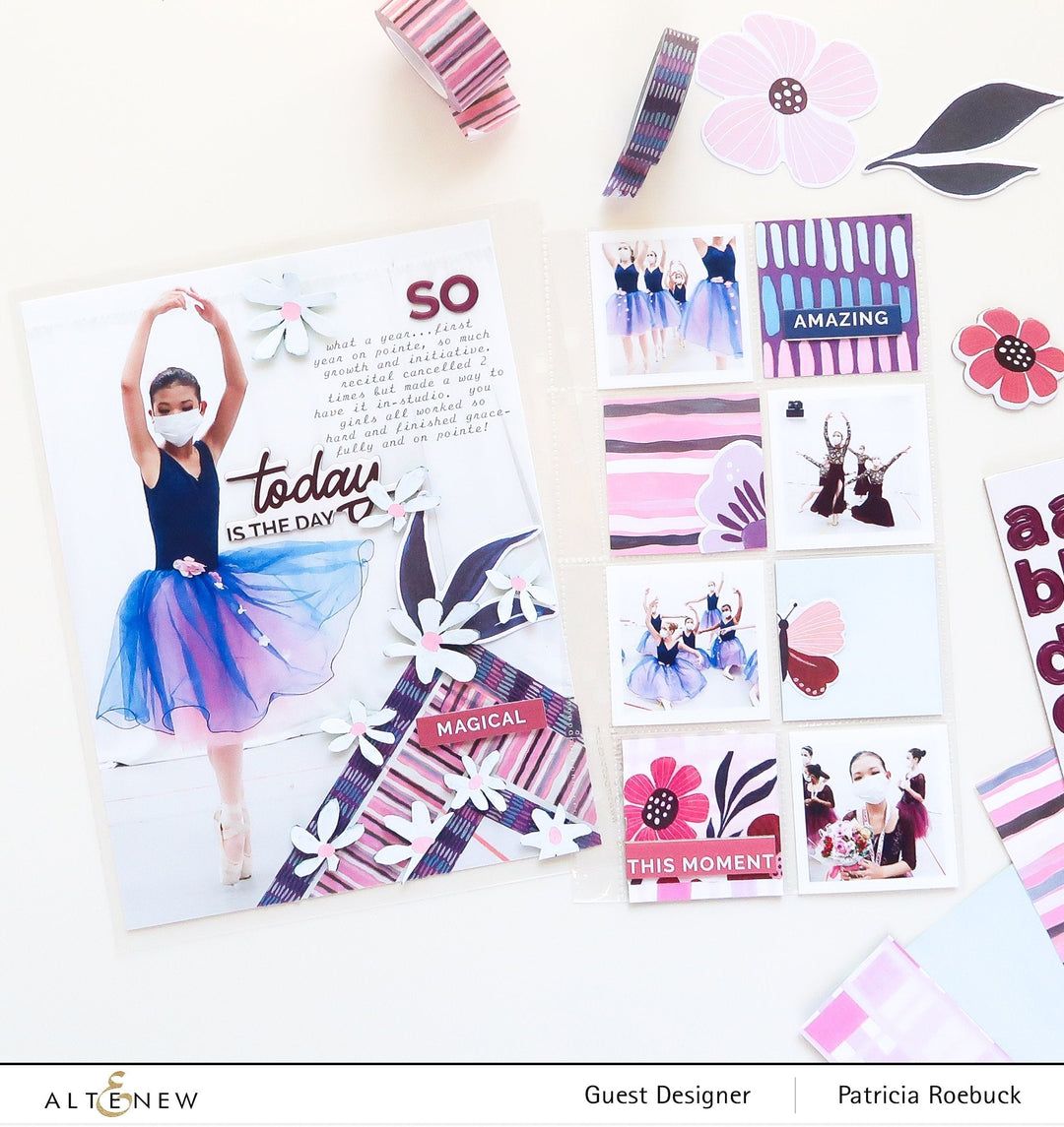 Embellishments Enjoy the Ride Chipboard Sticker Set