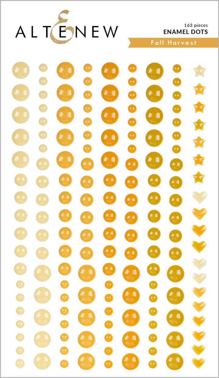 Embellishments Fall Harvest Enamel Dots