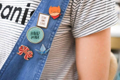 Embellishments Fox Enamel Pin