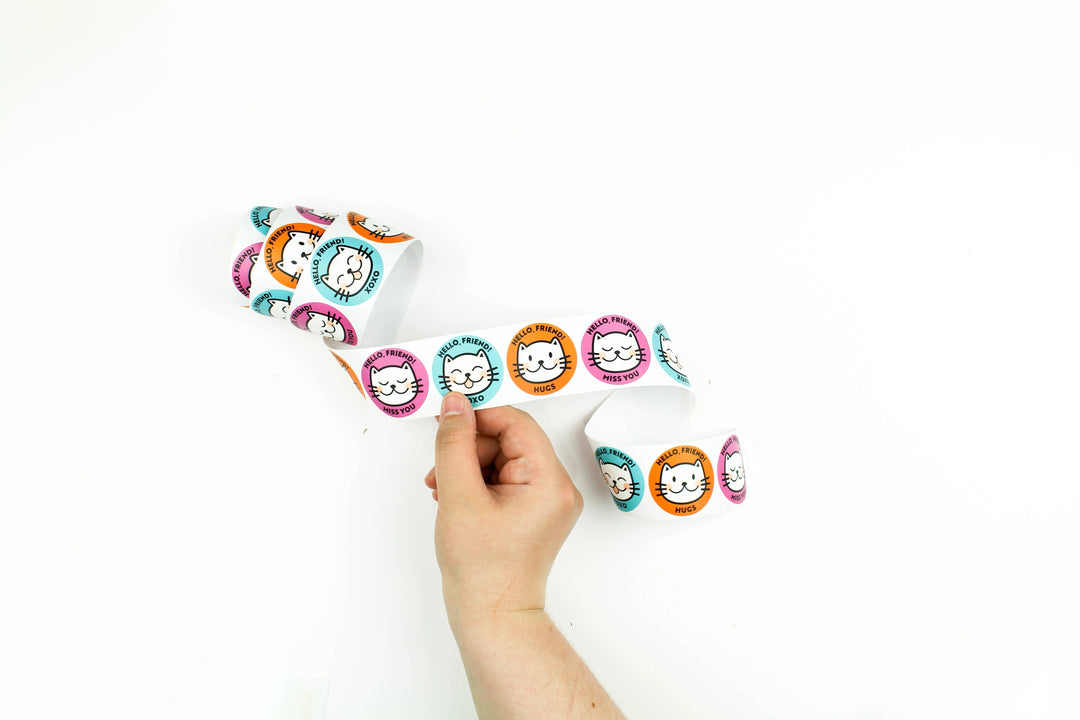 Embellishments Friendly Cats Stickers