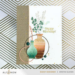 Embellishments Frosted Foliage Enamel Dots