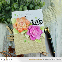 Embellishments Frosted Foliage Enamel Dots