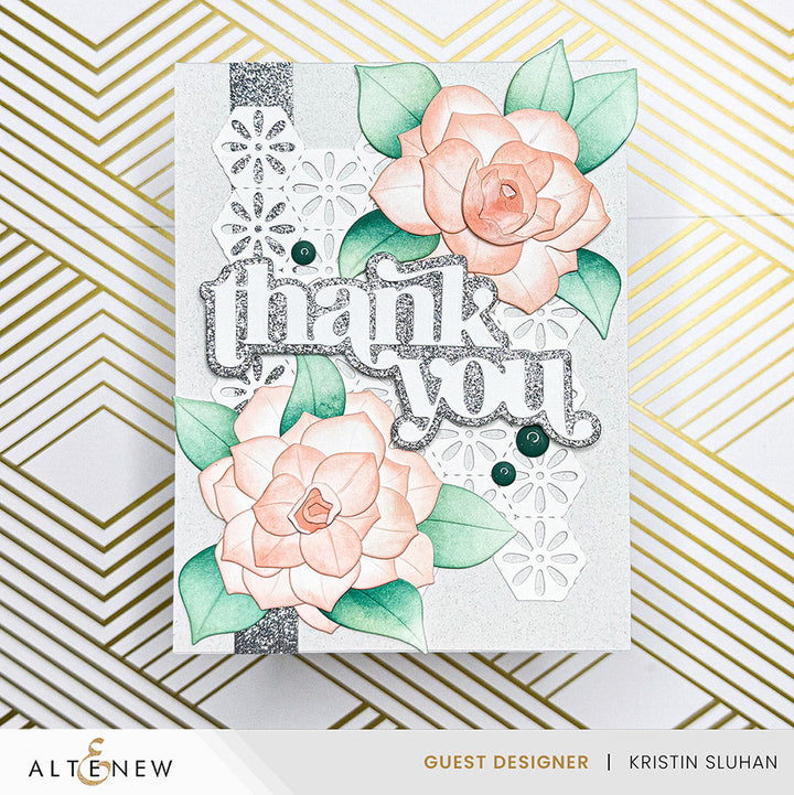 Embellishments Frosted Foliage Enamel Dots