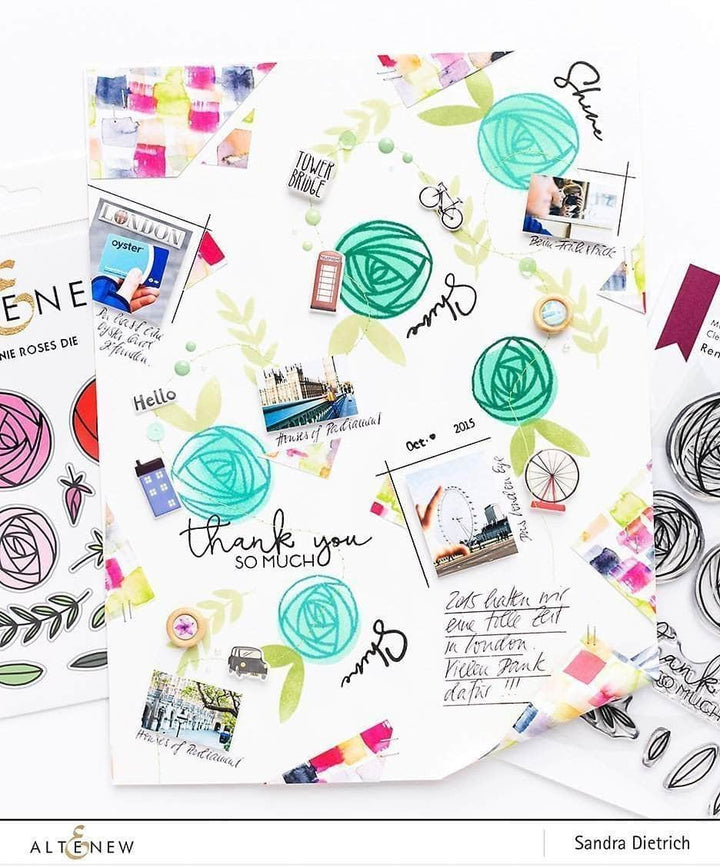 Embellishments Green Fields Enamel Dots