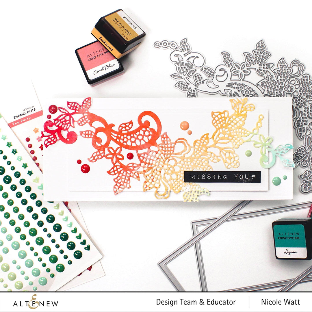 Embellishments Green Meadows Enamel Dots