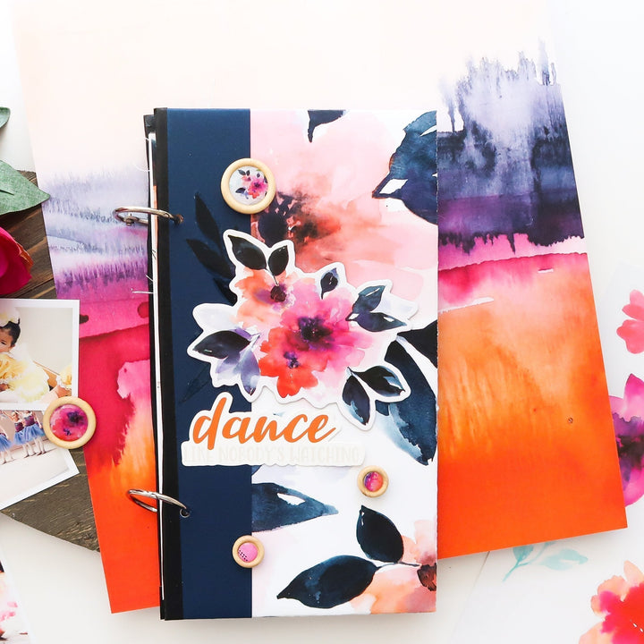 Embellishments Live Your Dream Wood Epoxy Buttons