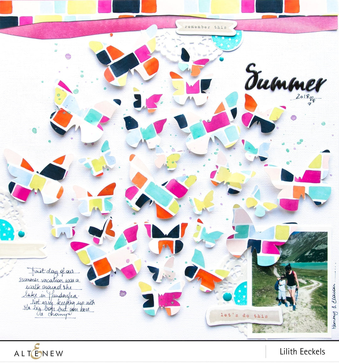 Embellishments Live Your Dream Wood Epoxy Buttons