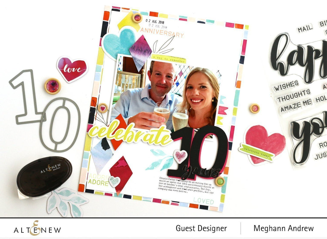 Embellishments Live Your Dream Wood Epoxy Buttons