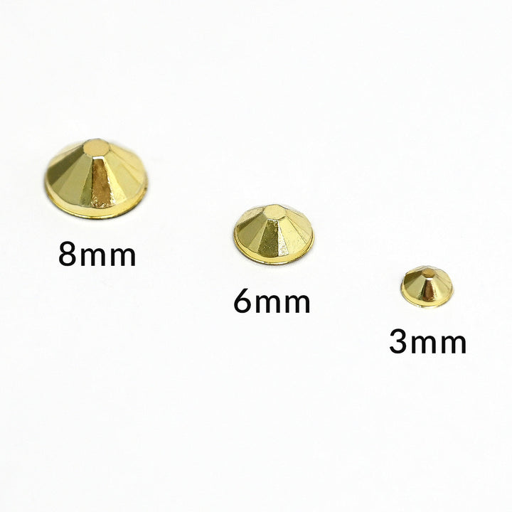Embellishments Metallic Gold & Silver Gem Sparkles