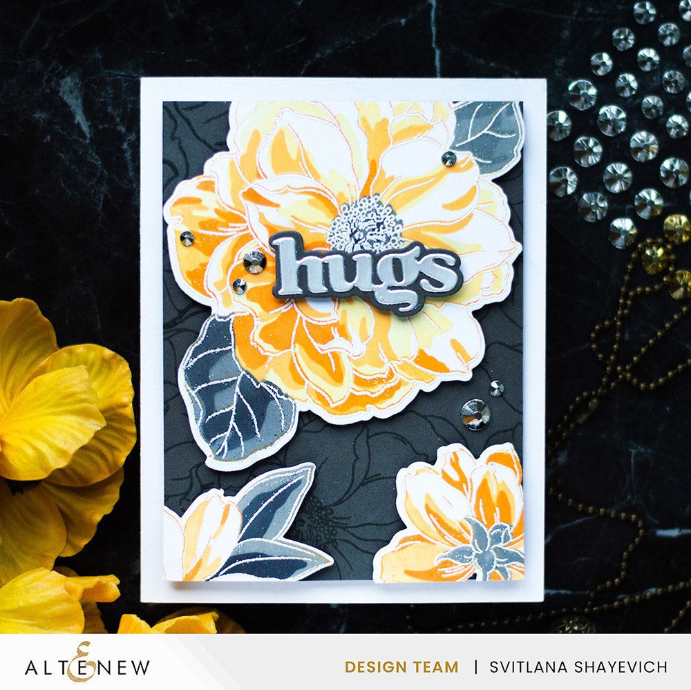 Embellishments Metallic Gold & Silver Gem Sparkles