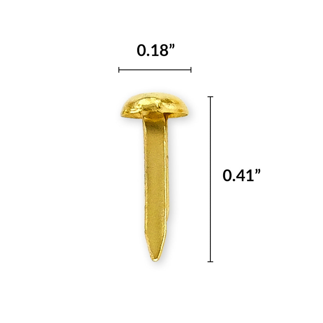 Embellishments Mini Gold Brads